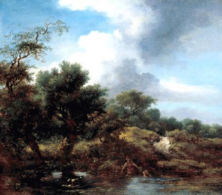 Jean Honore Fragonard The Pond oil painting picture